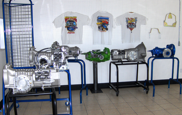 32 Just a fraction of cutaways on display